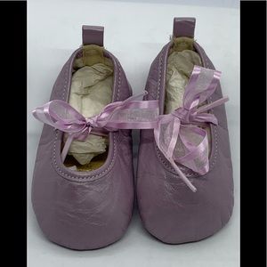 BearFeet Bear lerena Lavender Ballet Slippers sz 3